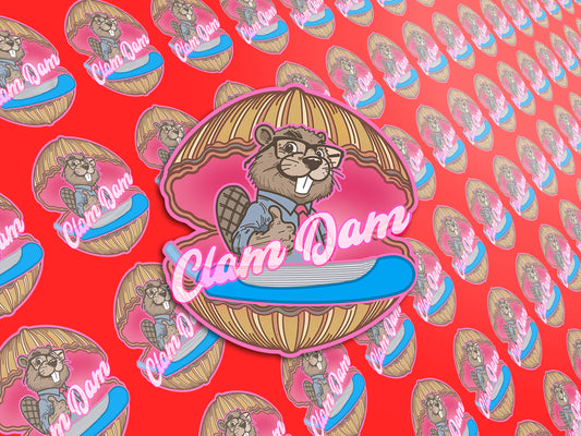 Clam Dam Sticker, External Catheter Sticker
