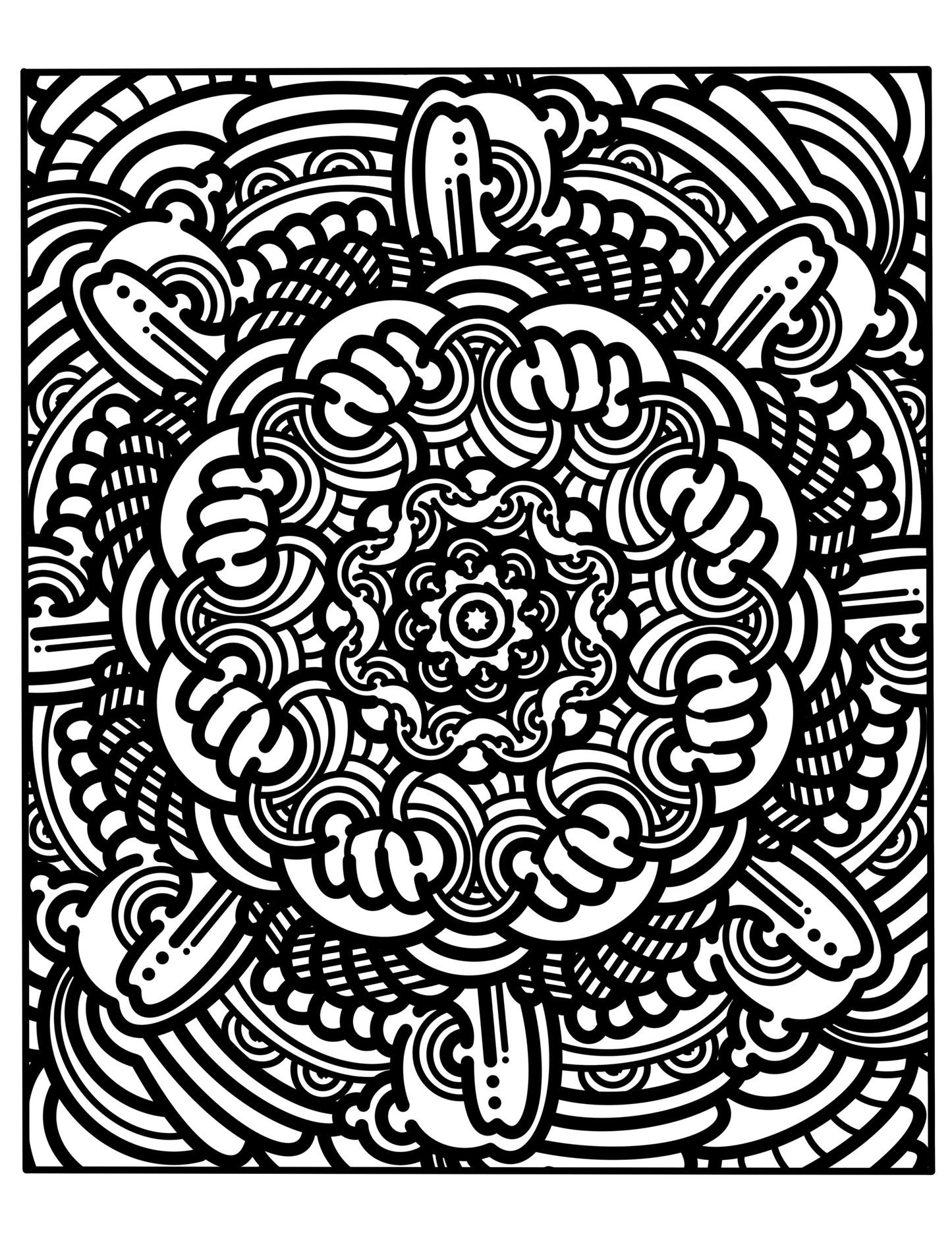 Color Infinity - Mindfulness Coloring Book
