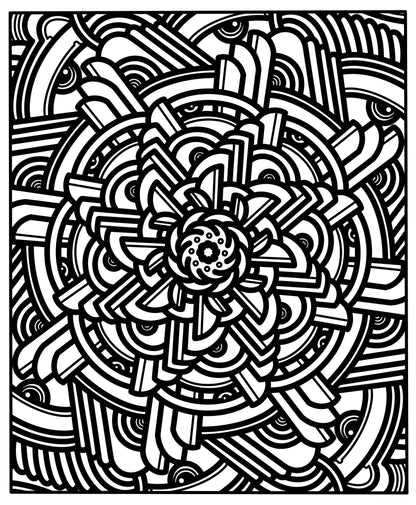 Color Infinity - Mindfulness Coloring Book