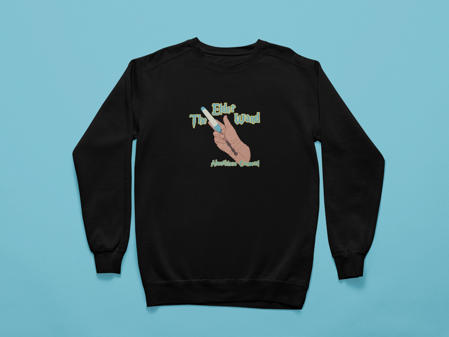 Elder Wand Sweatshirt, Absorbisco Canoem, Wicking-Wizardry