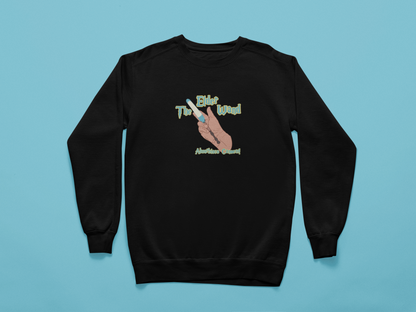 Elder Wand Sweatshirt, Absorbisco Canoem, Wicking-Wizardry