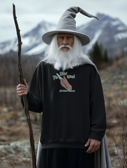Elder Wand Sweatshirt, Absorbisco Canoem, Wicking-Wizardry