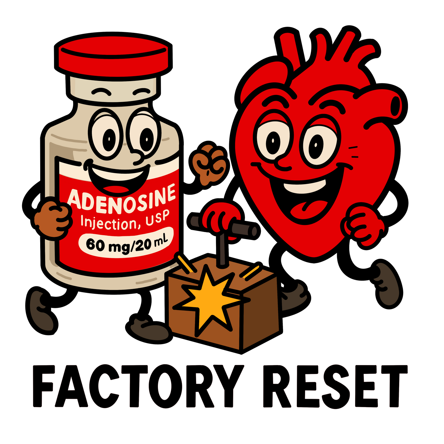 Adenosine & Heart “Factory Reset” Sweatshirt