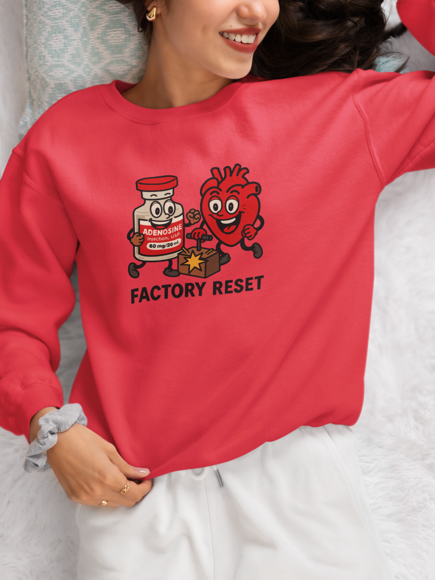 Adenosine & Heart “Factory Reset” Sweatshirt