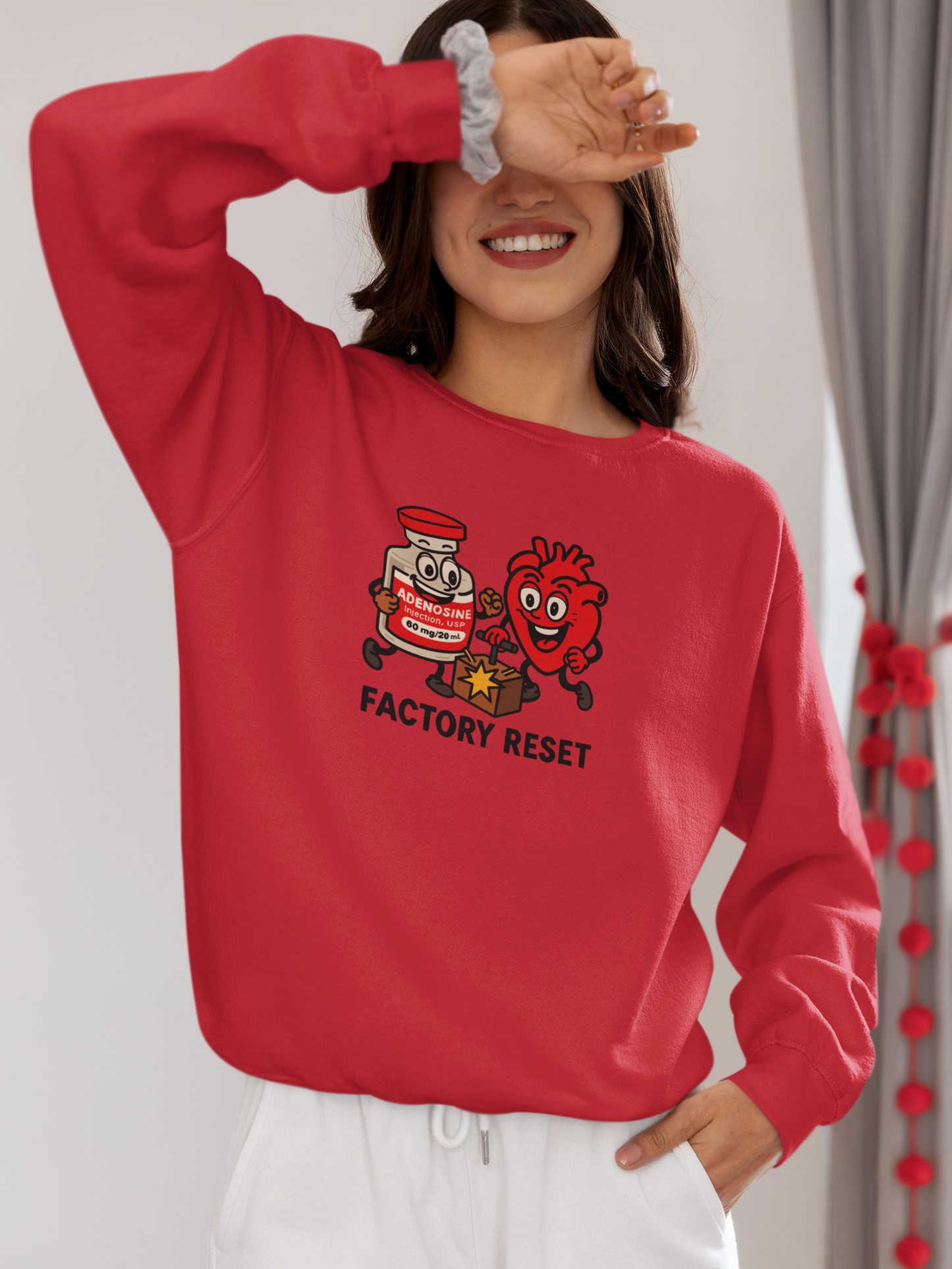 Adenosine & Heart “Factory Reset” Sweatshirt