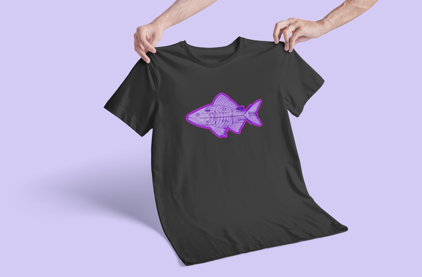 Fishbones Medical Lab Values T-Shirt
