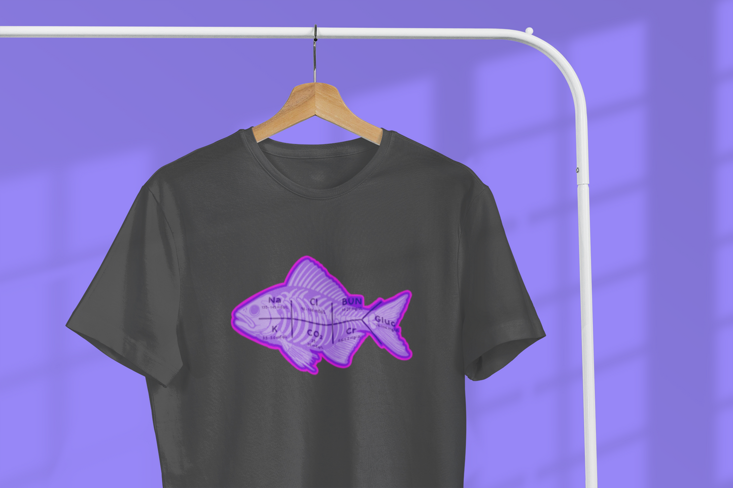 Fishbones Medical Lab Values T-Shirt