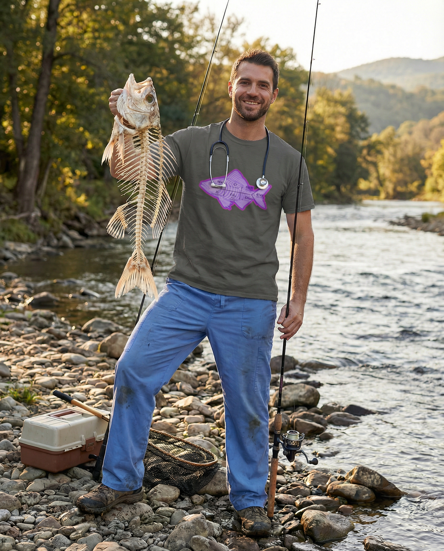 Fishbones Medical Lab Values T-Shirt