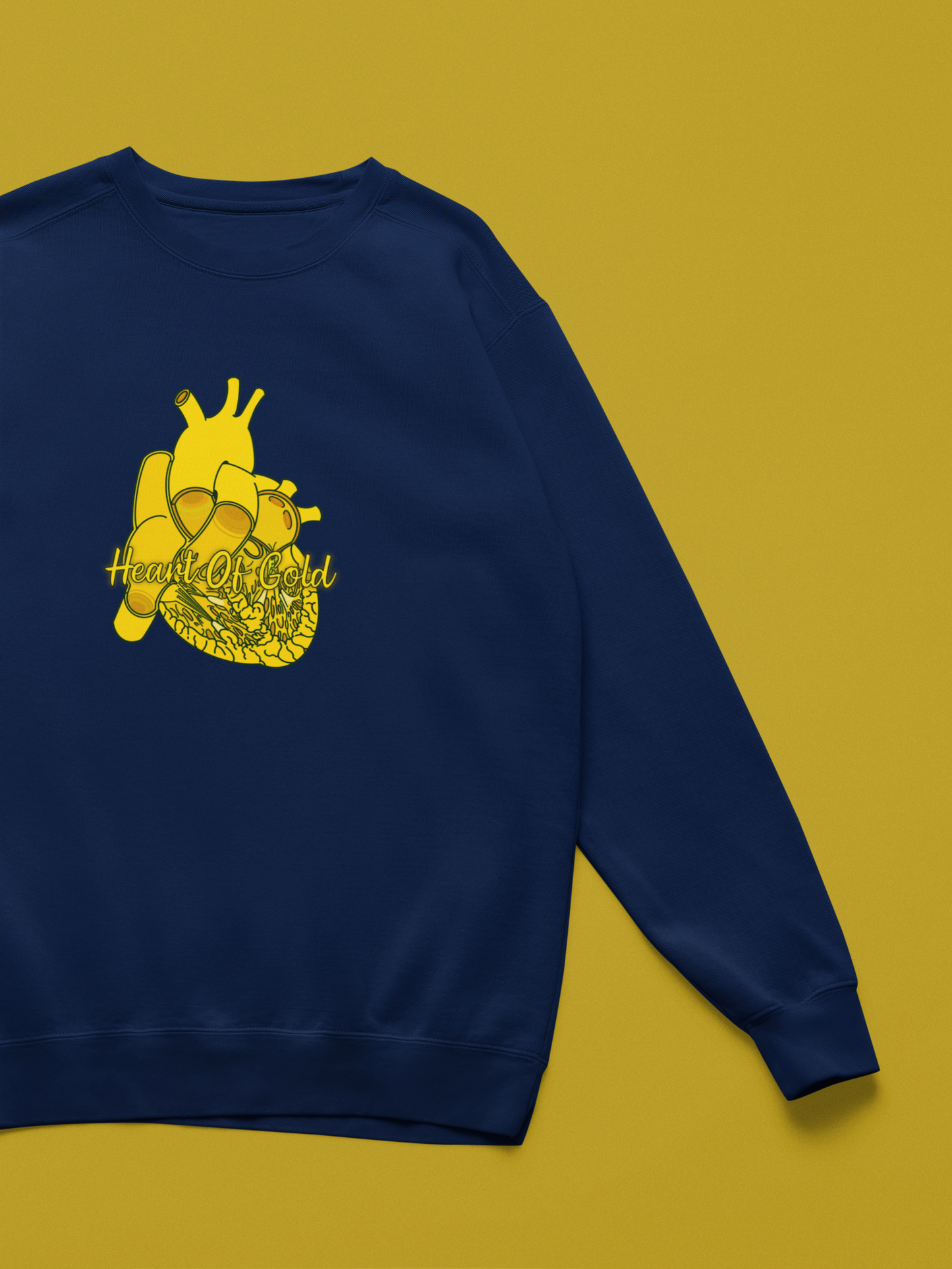 Heart of Gold Sweatshirt - Anatomical Eureka!