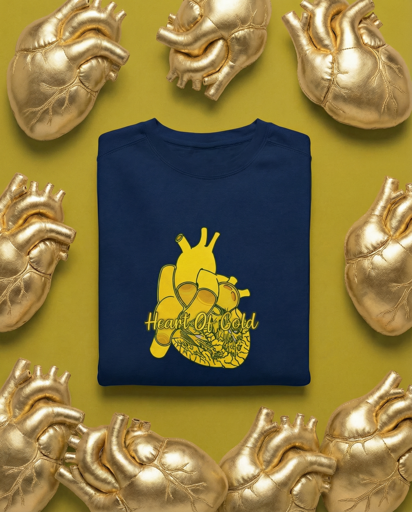 Heart of Gold Sweatshirt - Anatomical Eureka!