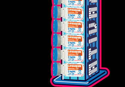 Chill Candy Dispenser, Anxiety Relief Shirt