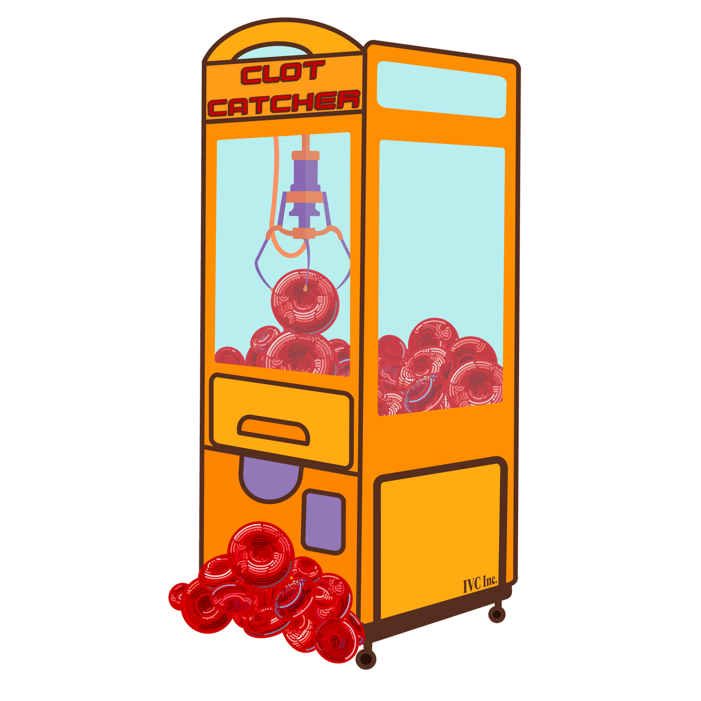 IVC Filter, Clot Catcher, Funny Medical Claw Machine T-Shirt