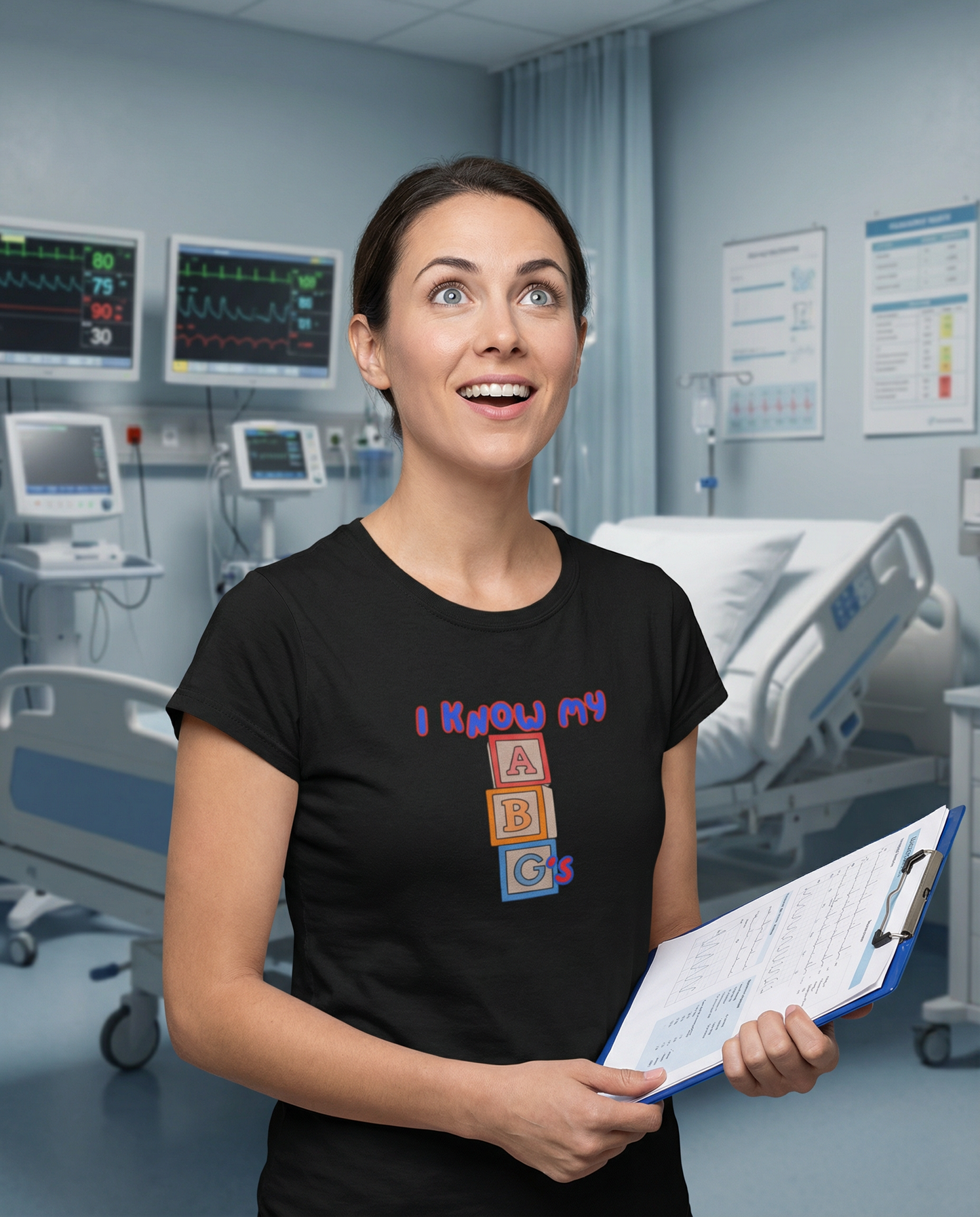 I Know My ABGs - Arterial Blood Gas T-Shirt
