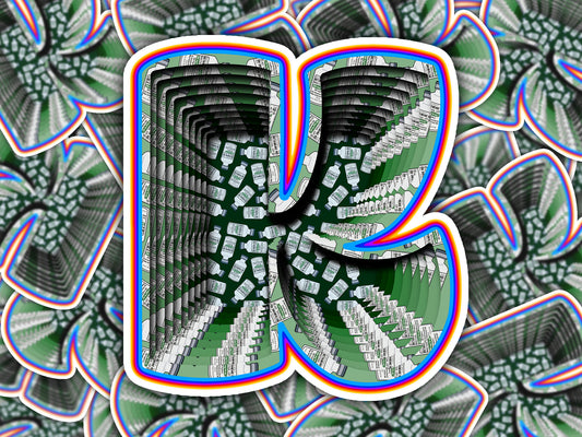 K Hole Sticker, Ketamine Humor for Healthcare Professionals