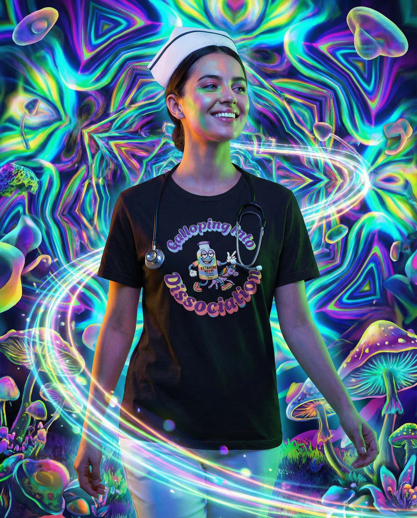 Galloping Into Dissociation, Ketamine Kevin T-Shirt
