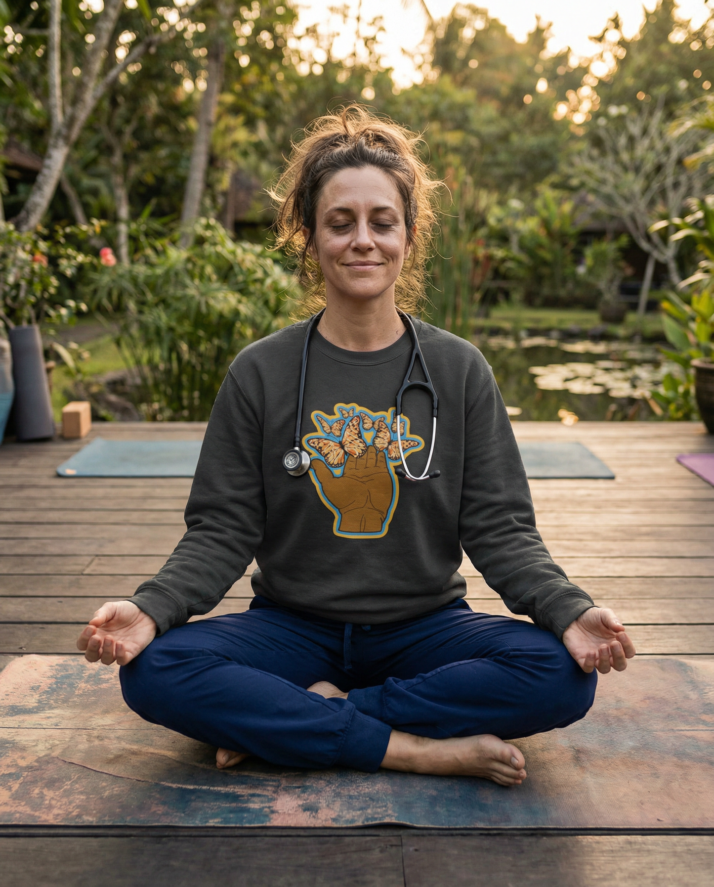 Let That Shit Go, Find Your Inner Calm Sweatshirt