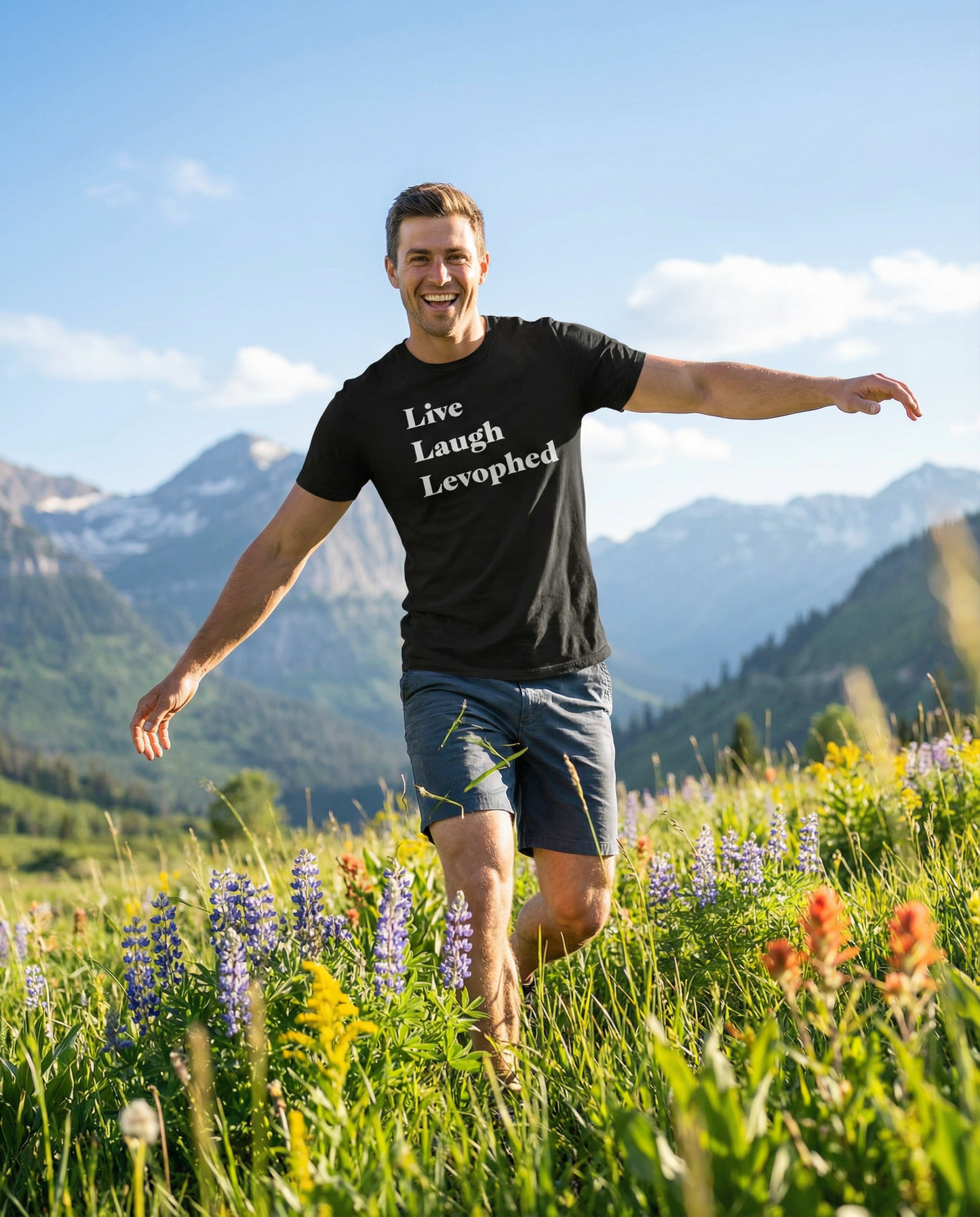 Live Laugh Levophed T-Shirt (2nd version)
