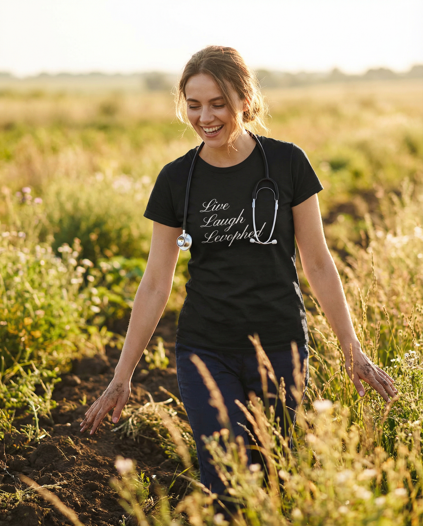 Live Laugh Levophed T-Shirt