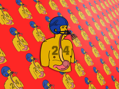 Varices Vipers Sticker, Michigan-Blakemore Tube Sticker