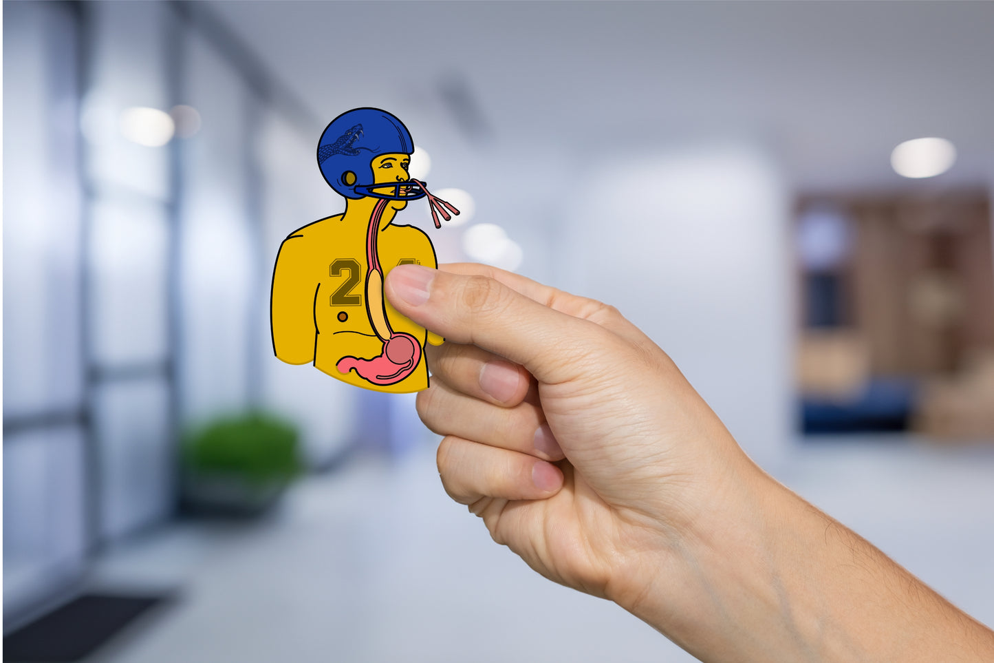 Varices Vipers Sticker, Michigan-Blakemore Tube Sticker