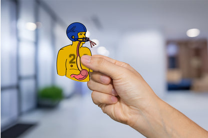 Varices Vipers Sticker, Michigan-Blakemore Tube Sticker