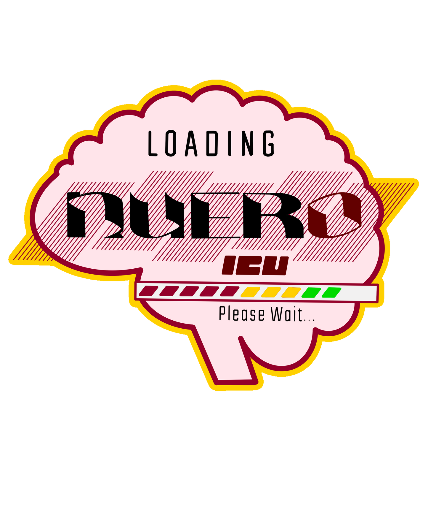 Loading…Please Wait, Neuro ICU T-Shirt