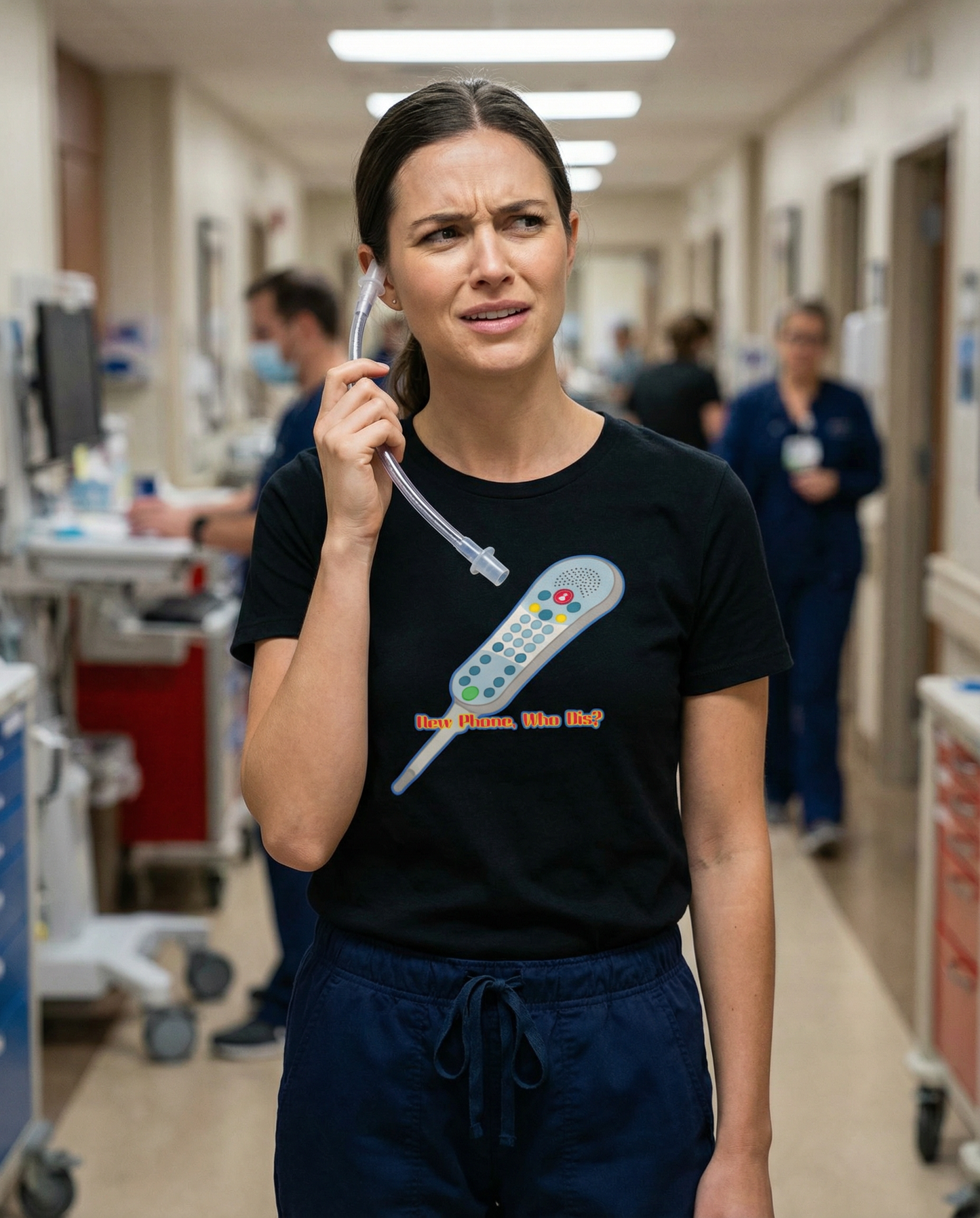 New Phone, Who Dis? Nurse Call Light Shirt
