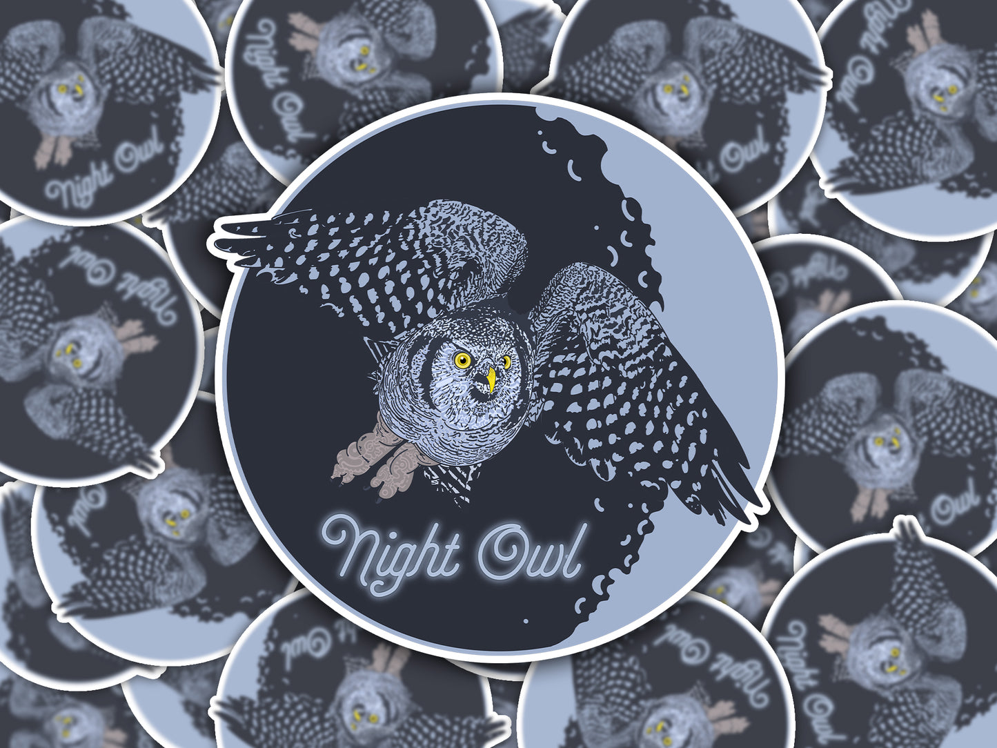 Night Owl Sticker