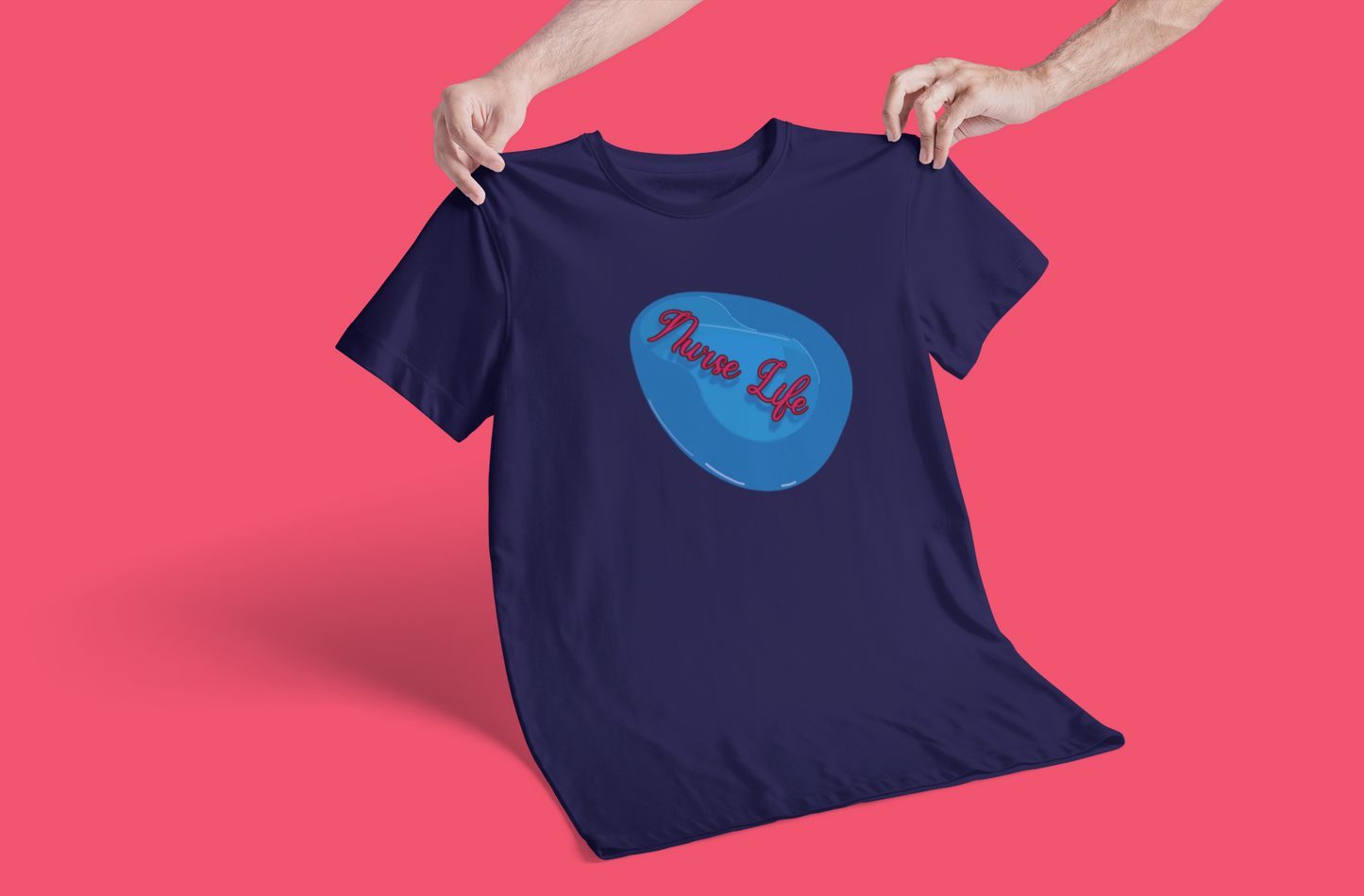 Nurse Life T-Shirt Bedpan Design