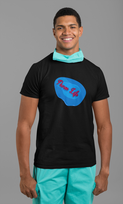Nurse Life T-Shirt Bedpan Design
