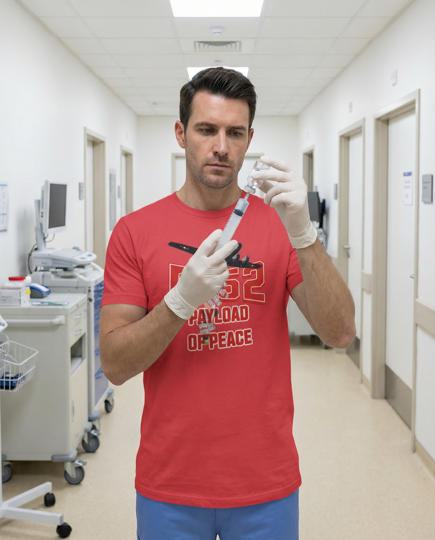 B-52 Payload of Peace T-Shirt (Ativan, Haldol and Benadryl)