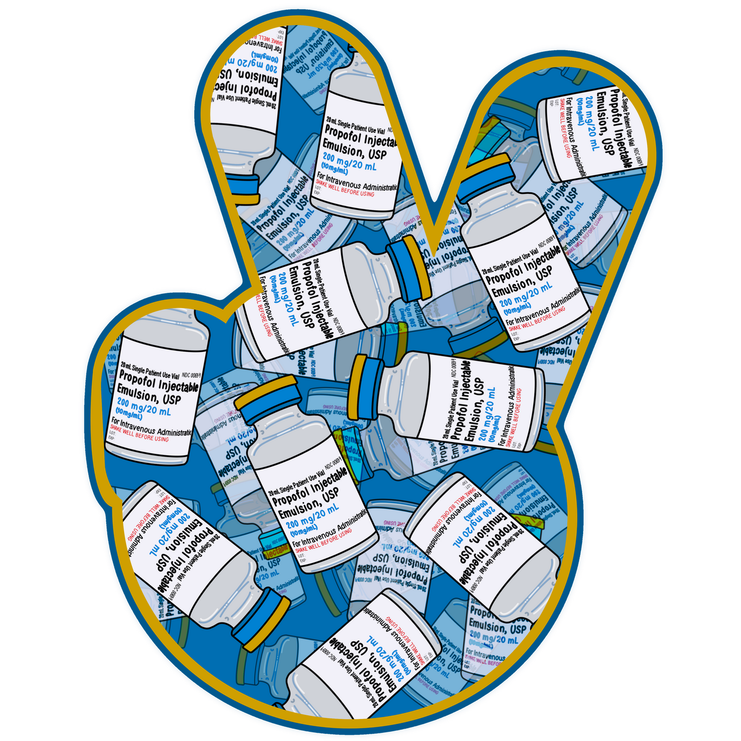 Peace & Quiet Propofol T-Shirt