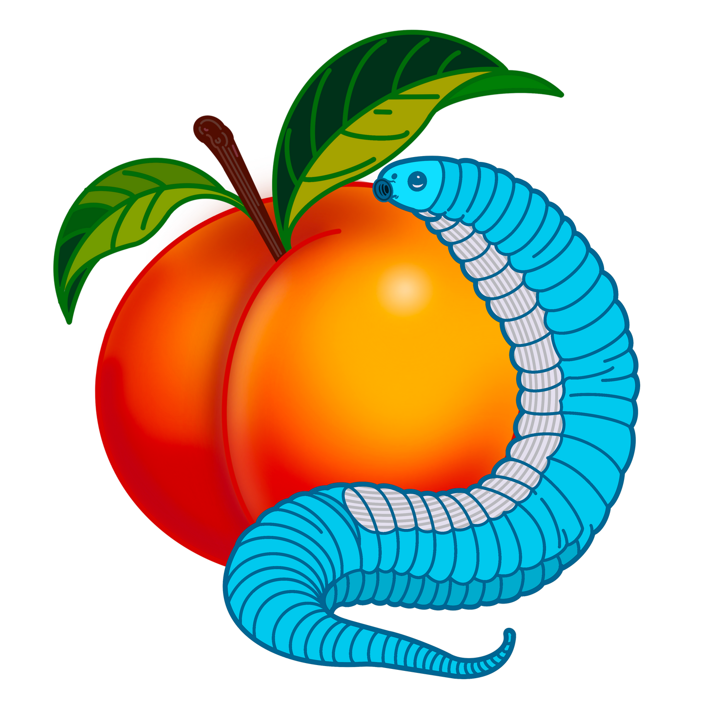 Peach Leech - External Catheter T-Shirt