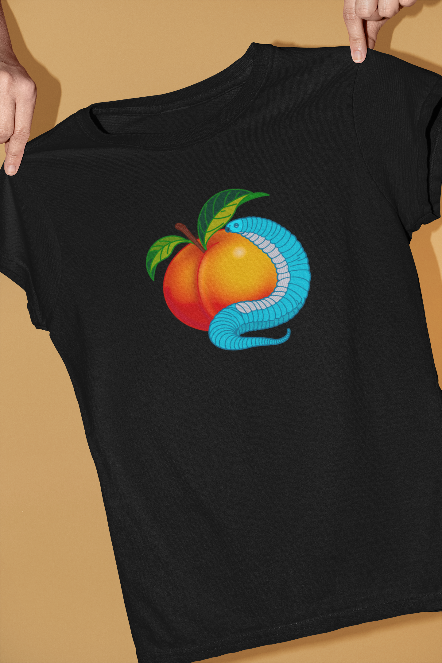 Peach Leech - External Catheter T-Shirt