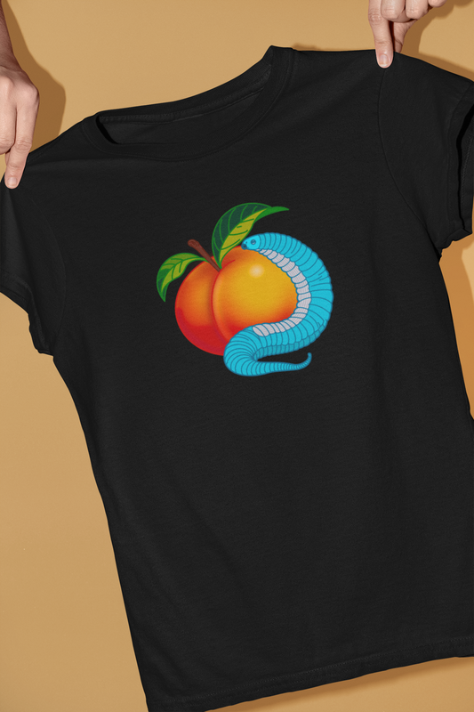 Peach Leech - External Catheter T-Shirt