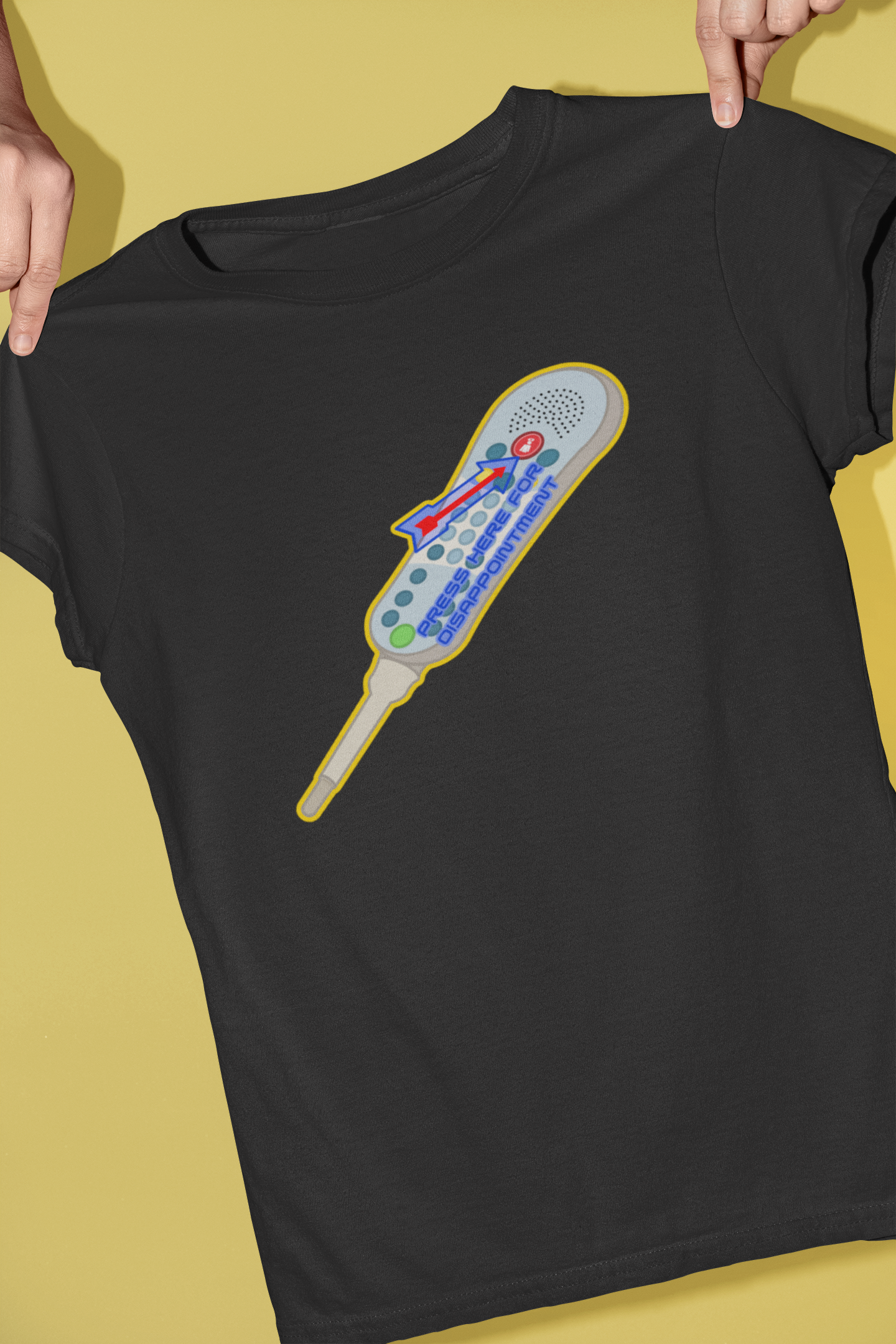 Press Here For Disappointment - Call Light T-Shirt