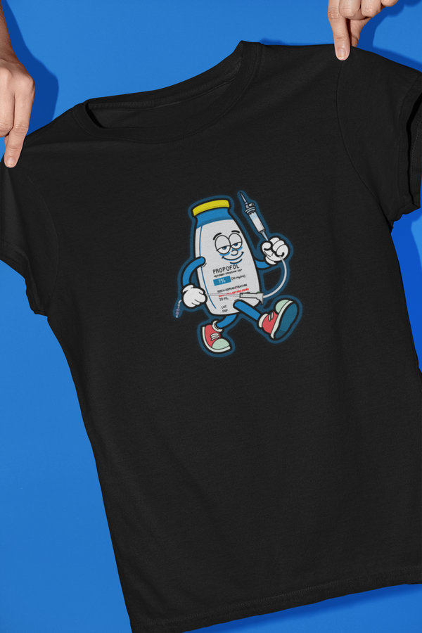 Propofol Pete T-Shirt - RN Art Line