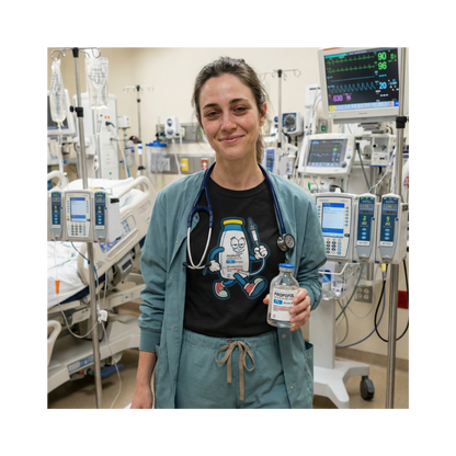 Propofol Pete T-Shirt - RN Art Line