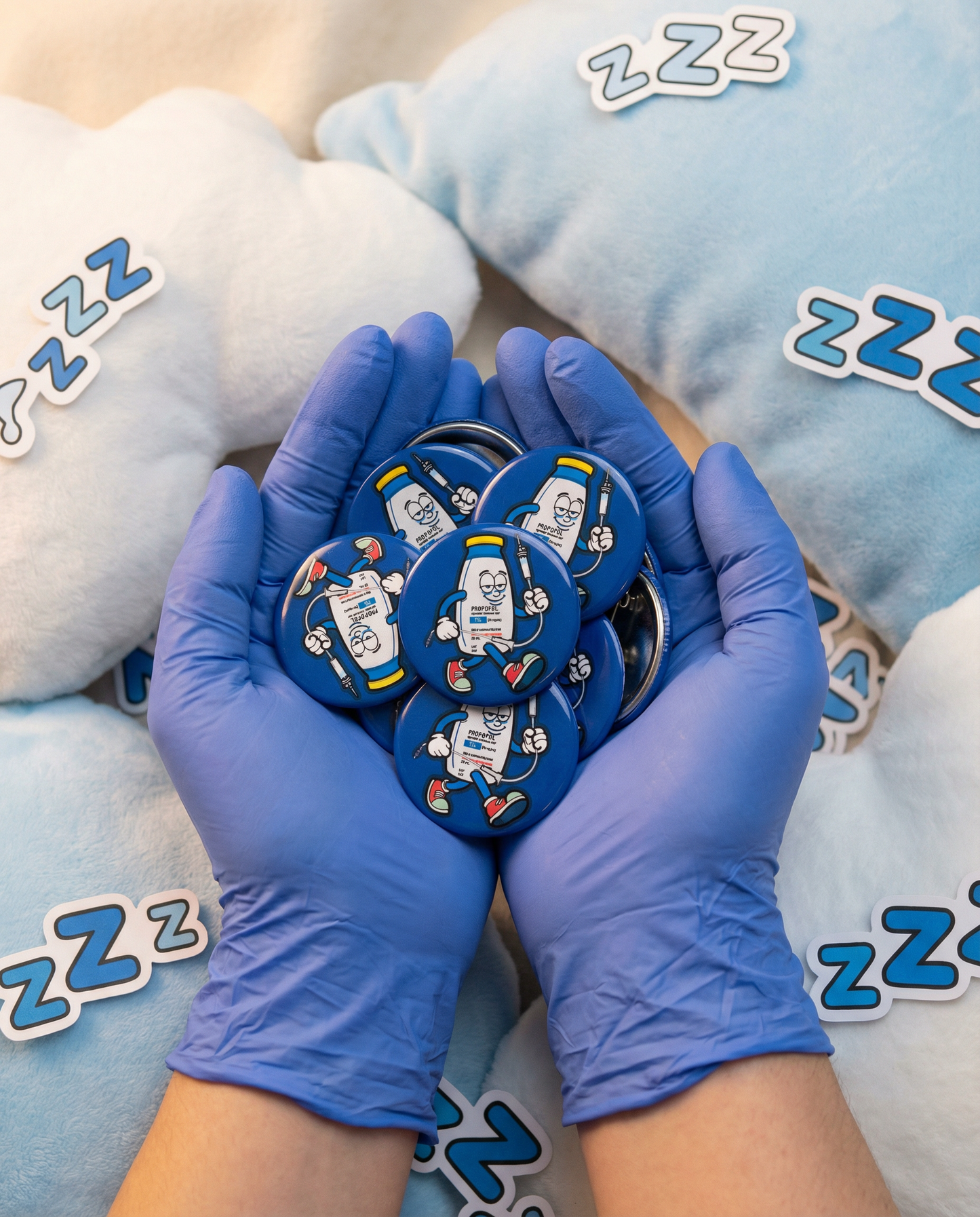 Propofol Pete Sedation Button