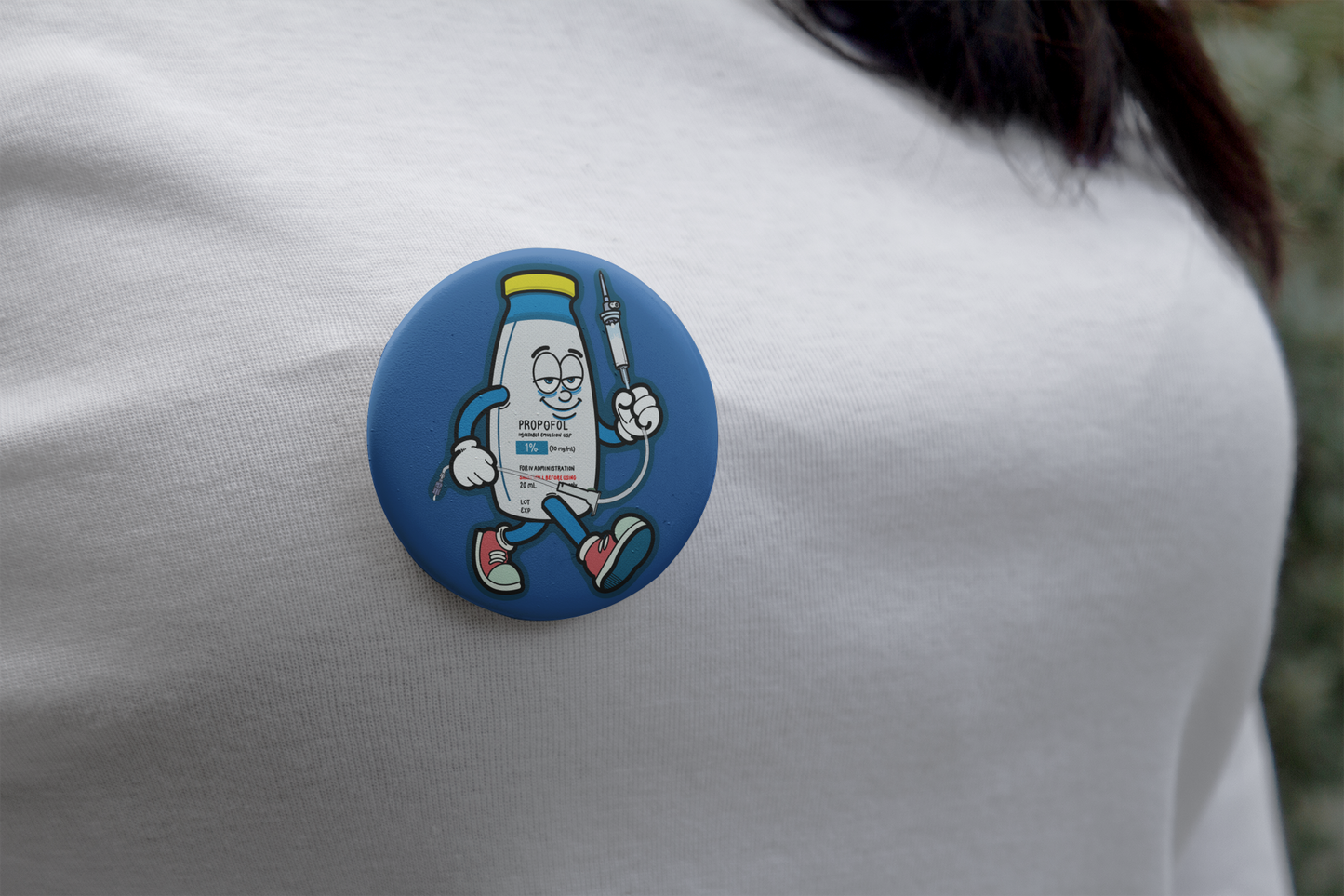 Propofol Pete Sedation Button