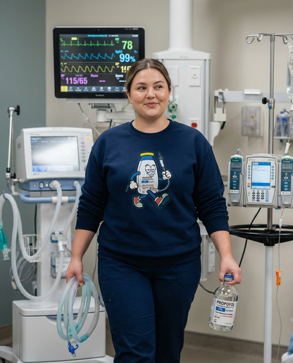 Propofol Pete Sweatshirt