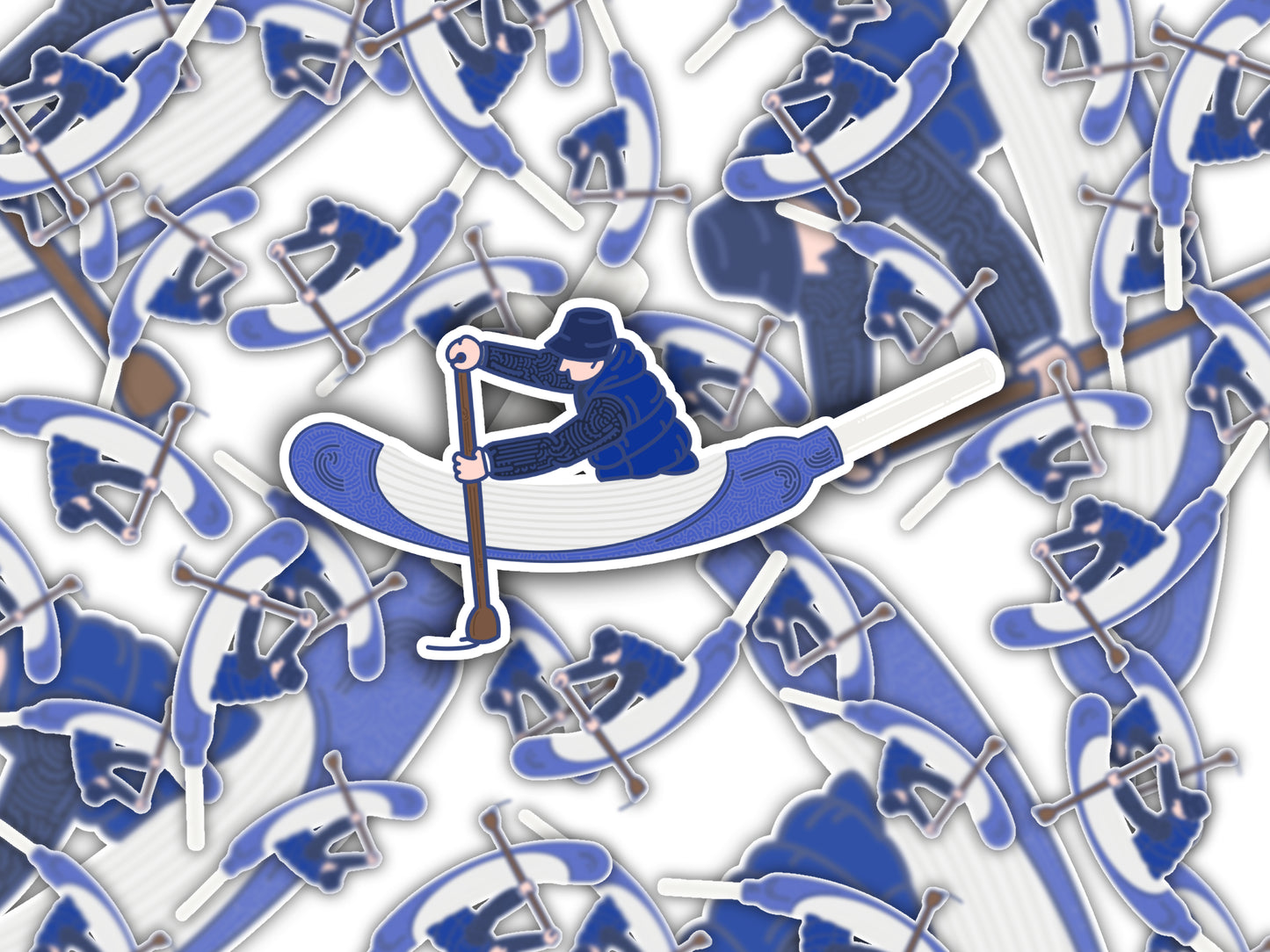 Cooter Canoe Sticker