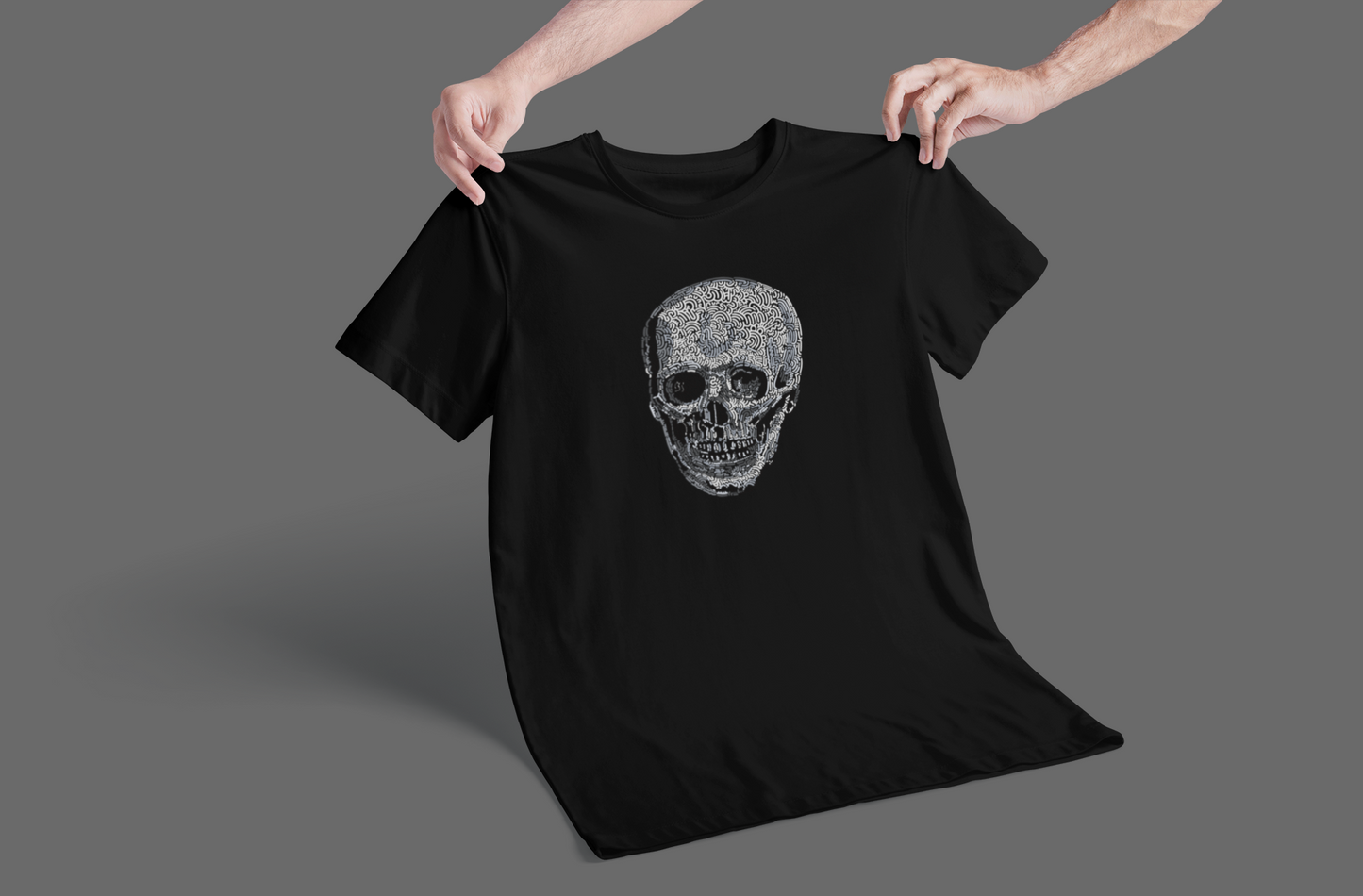 Skull T-Shirt - Artistic Skull Design