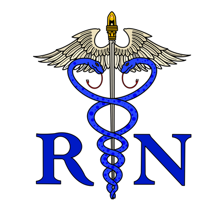 RN Caduceus, Registered Nurse T-Shirt