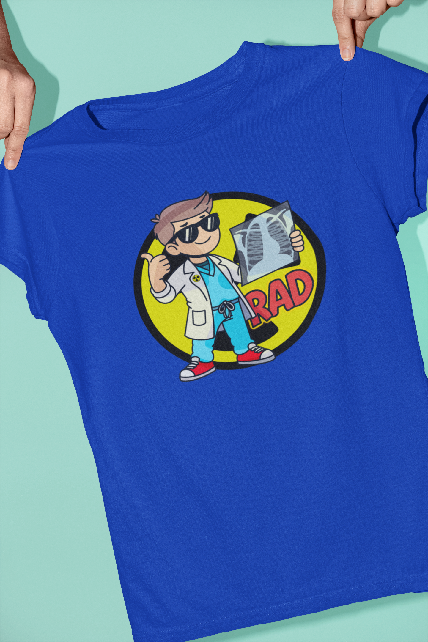 Rad RN T-Shirt (guy version), Funny Radiology Nurse