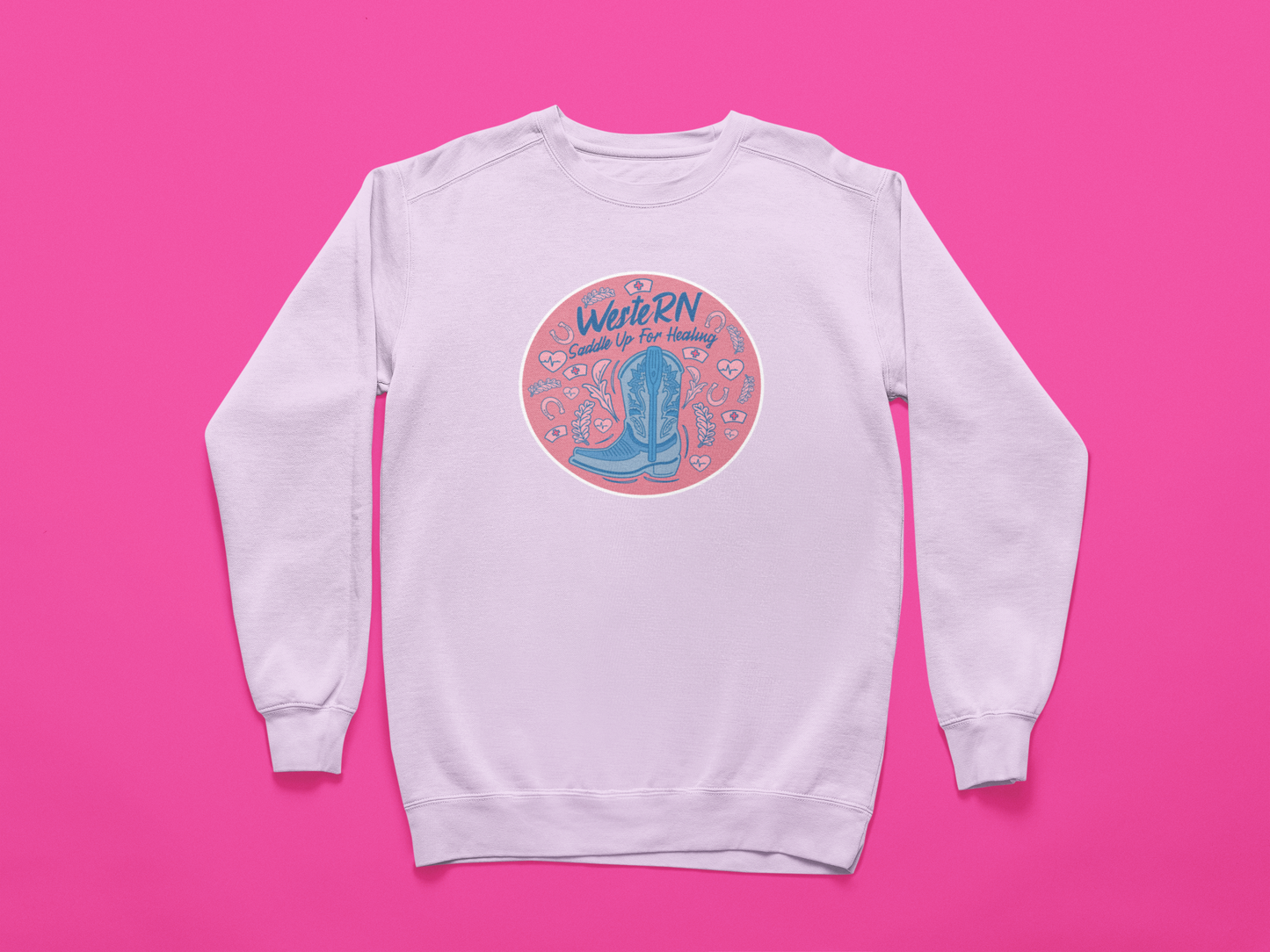 WesteRN Sweatshirt - Saddle Up for Healing