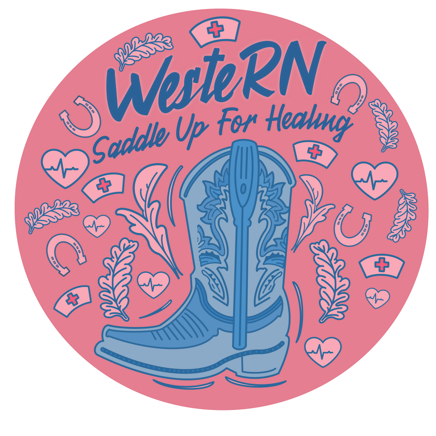 WesteRN Sweatshirt - Saddle Up for Healing
