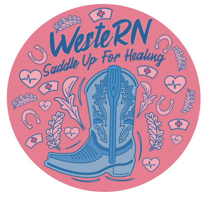 WesteRN Sweatshirt - Saddle Up for Healing