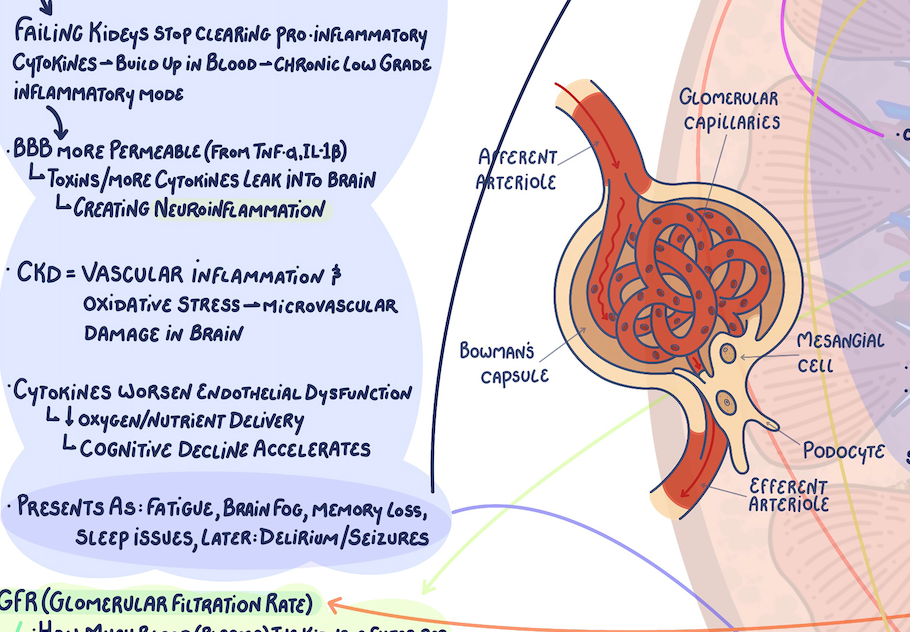 Illustrative Concept Map on End Stage Renal Disease and Chronic Kidney Disease