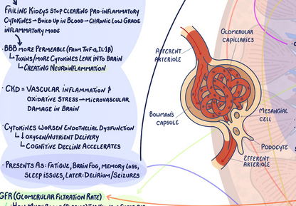 Illustrative Concept Map on End Stage Renal Disease and Chronic Kidney Disease